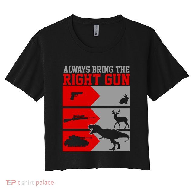 Always Bring The Right Funny Crop Top