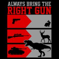 Always Bring The Right Funny Women's V-Neck T-Shirt