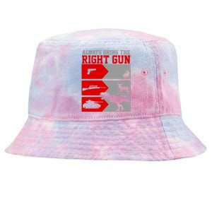 Always Bring The Right Funny Tie-Dyed Bucket Hat