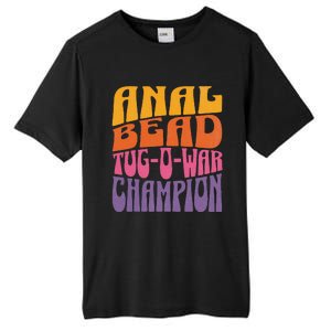 Anal Bead Tugowar Champion Funny Saying Tall Fusion ChromaSoft Performance T-Shirt