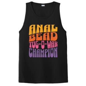 Anal Bead Tugowar Champion Funny Saying PosiCharge Competitor Tank