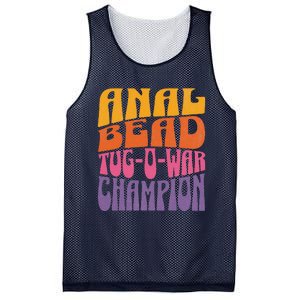 Anal Bead Tugowar Champion Funny Saying Mesh Reversible Basketball Jersey Tank