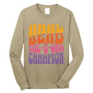 Anal Bead Tugowar Champion Funny Saying Long Sleeve Shirt