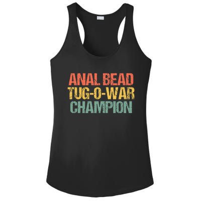 Anal Bead Tugowar Champion Ladies PosiCharge Competitor Racerback Tank