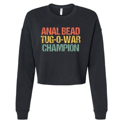 Anal Bead Tugowar Champion Cropped Pullover Crew