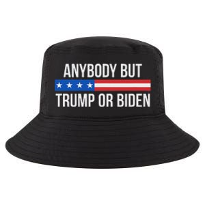 Anybody But Trump Or Biden Political Statement Cool Comfort Performance Bucket Hat