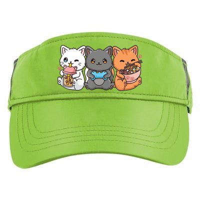 Anime Boba Tea Bubble Tea Gaming Gamer Ramen Cat Adult Drive Performance Visor