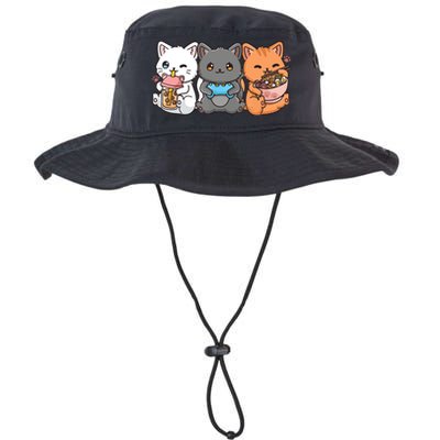 Anime Boba Tea Bubble Tea Gaming Gamer Ramen Cat Legacy Cool Fit Booney Bucket Hat