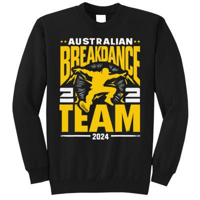 Australian Breakdance Team 2024 Hilarious Breakdancing 24 Sweatshirt