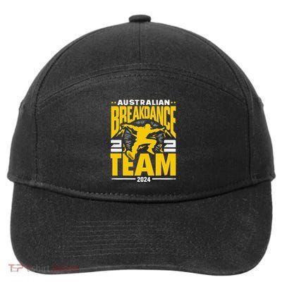 Australian Breakdance Team 2024 Hilarious Breakdancing 24 7-Panel Snapback Hat