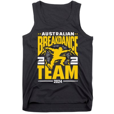 Australian Breakdance Team 2024 Hilarious Breakdancing 24 Tank Top