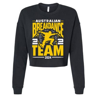 Australian Breakdance Team 2024 Hilarious Breakdancing 24 Cropped Pullover Crew