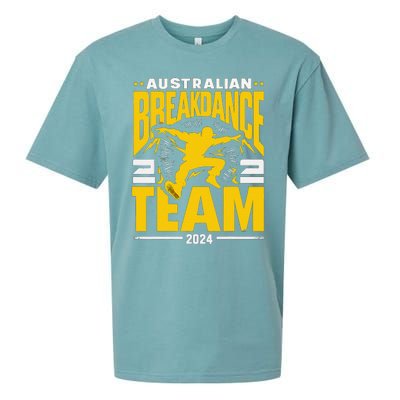 Australian Breakdance Team 2024 Hilarious Breakdancing 24 Sueded Cloud Jersey T-Shirt