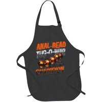 Anal Bead Tug O War Champion Funny Saying Apron