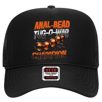 Anal Bead Tug O War Champion Funny Saying Trucker Hat