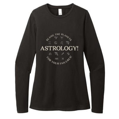 Astrology! Blame The Planets For Your Failures Symbols Womens CVC Long Sleeve Shirt