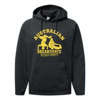 Australian Breakdance Team 2024 Funny Breakdancing Meme 24 Performance Fleece Hoodie