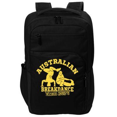 Australian Breakdance Team 2024 Funny Breakdancing Meme 24 Impact Tech Backpack