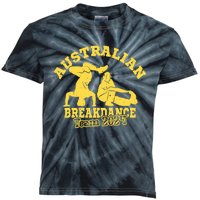 Australian Breakdance Team 2024 Funny Breakdancing Meme 24 Kids Tie-Dye T-Shirt