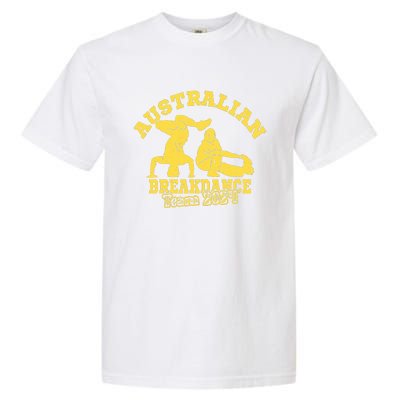 Australian Breakdance Team 2024 Funny Breakdancing Meme 24 Garment-Dyed Heavyweight T-Shirt