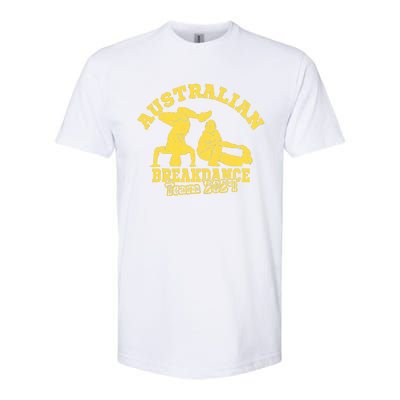 Australian Breakdance Team 2024 Funny Breakdancing Meme 24 Softstyle® CVC T-Shirt