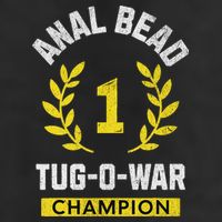 Anal Bead Tug O War Champion Funny Quote Sarcastic Saying 11oz C Handle Ceramic Mug
