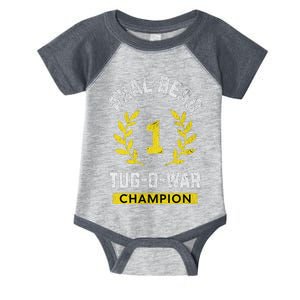 Anal Bead Tug O War Champion Funny Quote Sarcastic Saying Infant Baby Jersey Bodysuit