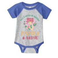 Anime Boba Tea Japanese Foodie Ra Sushi Lover Gift Infant Baby Jersey Bodysuit