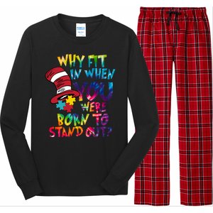 Autism Born To Stand Out Long Sleeve Pajama Set