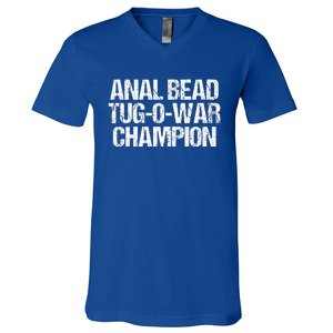 Anal Bead Tugowar Champion V-Neck T-Shirt