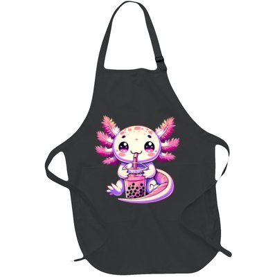 Axolotl Boba Tea Bubble Tea Anime Cute Kawaii Axolotl Apron