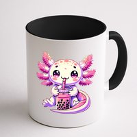 Axolotl Boba Tea Bubble Tea Anime Cute Kawaii Axolotl Mug