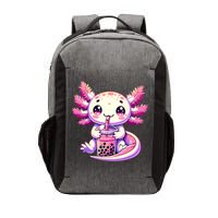 Axolotl Boba Tea Bubble Tea Anime Cute Kawaii Axolotl Vector Backpack
