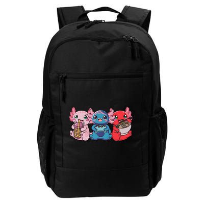 Axolotl Boba Tea Bubble Tea Gaming Gamer Ramen Axolotl  Backpack