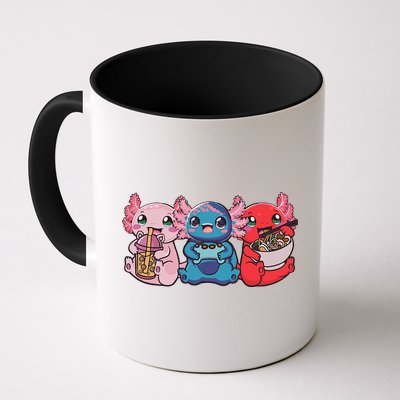 Axolotl Boba Tea Bubble Tea Gaming Gamer Ramen Axolotl  Mug