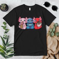 Axolotl Boba Tea Bubble Tea Gaming Gamer Ramen Axolotl  Premium T-Shirt
