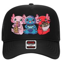Axolotl Boba Tea Bubble Tea Gaming Gamer Ramen Axolotl  Hat