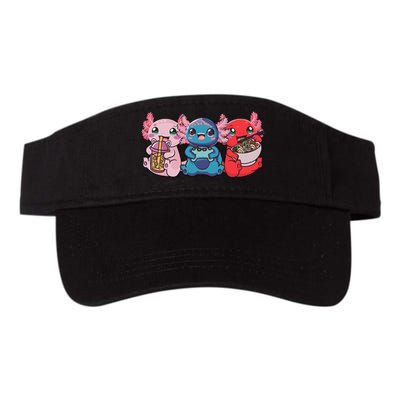 Axolotl Boba Tea Bubble Tea Gaming Gamer Ramen Axolotl  Visor