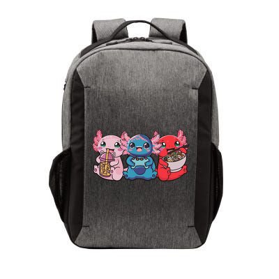 Axolotl Boba Tea Bubble Tea Gaming Gamer Ramen Axolotl  Vector Backpack