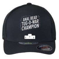 Anal Bead Tug O War Champion Funny Saying Flexfit Unipanel Trucker Cap