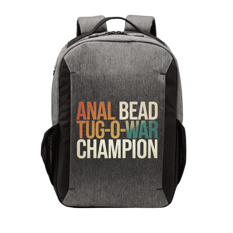 Anal Bead Tug O War Champion Funny Saying Vector Backpack