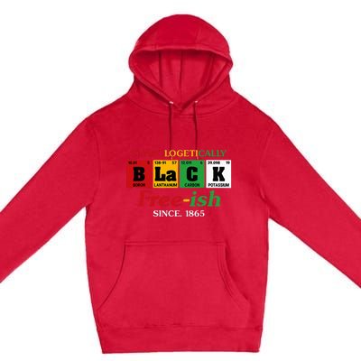 Africa Black Unapologetically Freeish Since 1865 Juneteenth Premium Pullover Hoodie