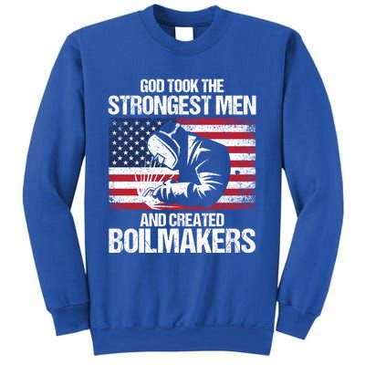 American Boilermakers Union Worker Strongest Us Flag Gift Sweatshirt