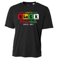 Africa Black Unapologetically Freeish Since 1865 Juneteenth Cooling Performance Crew T-Shirt