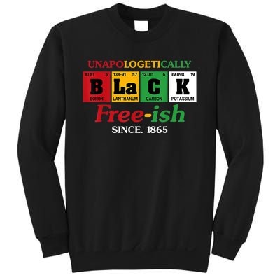 Africa Black Unapologetically Freeish Since 1865 Juneteenth Sweatshirt