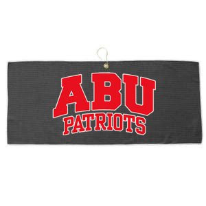 Arlington Baptist University Patriots Large Microfiber Waffle Golf Towel