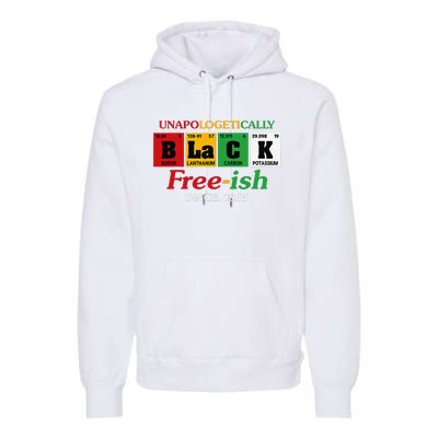 Africa Black Unapologetically Freeish Since 1865 Juneteenth Premium Hoodie