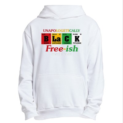 Africa Black Unapologetically Freeish Since 1865 Juneteenth Urban Pullover Hoodie