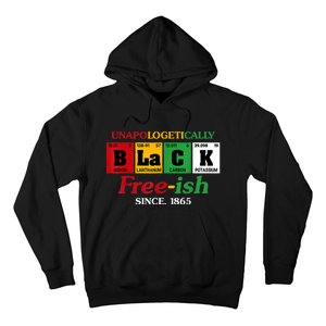 Africa Black Unapologetically Freeish Since 1865 Juneteenth Hoodie