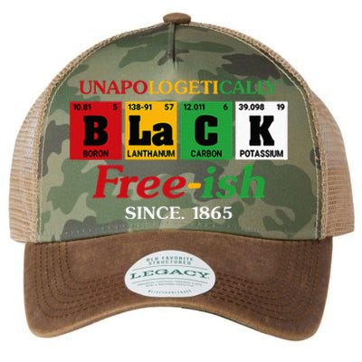 Africa Black Unapologetically Freeish Since 1865 Juneteenth Legacy Tie Dye Trucker Hat